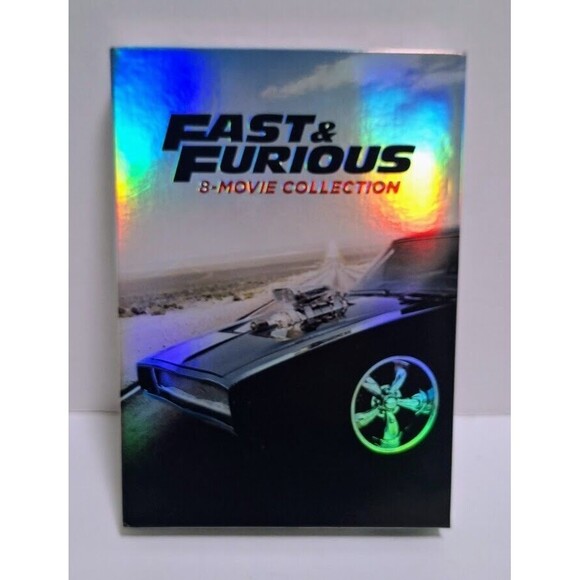 2017 UNIVERSAL STUDIOS FAST & FURIOUS 8 MOVIE COLLECTION W/ BONUS EXTRAS DISC - Picture 1 of 6